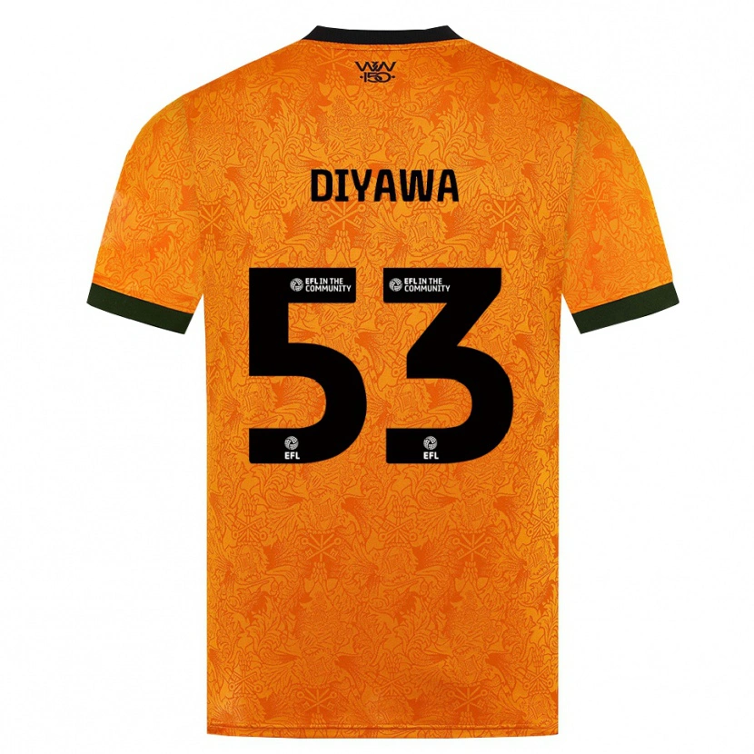 Danxen Damen Aaron Keto Diyawa #53 Orange Schwarz Heimtrikot Trikot 2026/27 T-Shirt Österreich