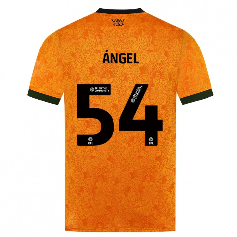 Danxen Damen Dani Ángel #54 Orange Schwarz Heimtrikot Trikot 2026/27 T-Shirt Österreich