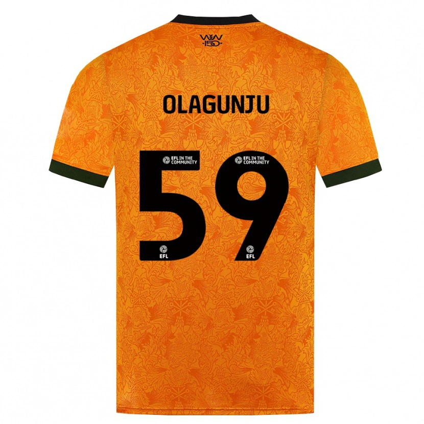 Danxen Damen Saheed Olagunju #59 Orange Schwarz Heimtrikot Trikot 2026/27 T-Shirt Österreich