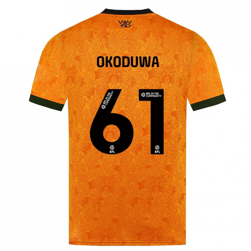 Danxen Damen Wesley Okoduwa #61 Orange Schwarz Heimtrikot Trikot 2026/27 T-Shirt Österreich