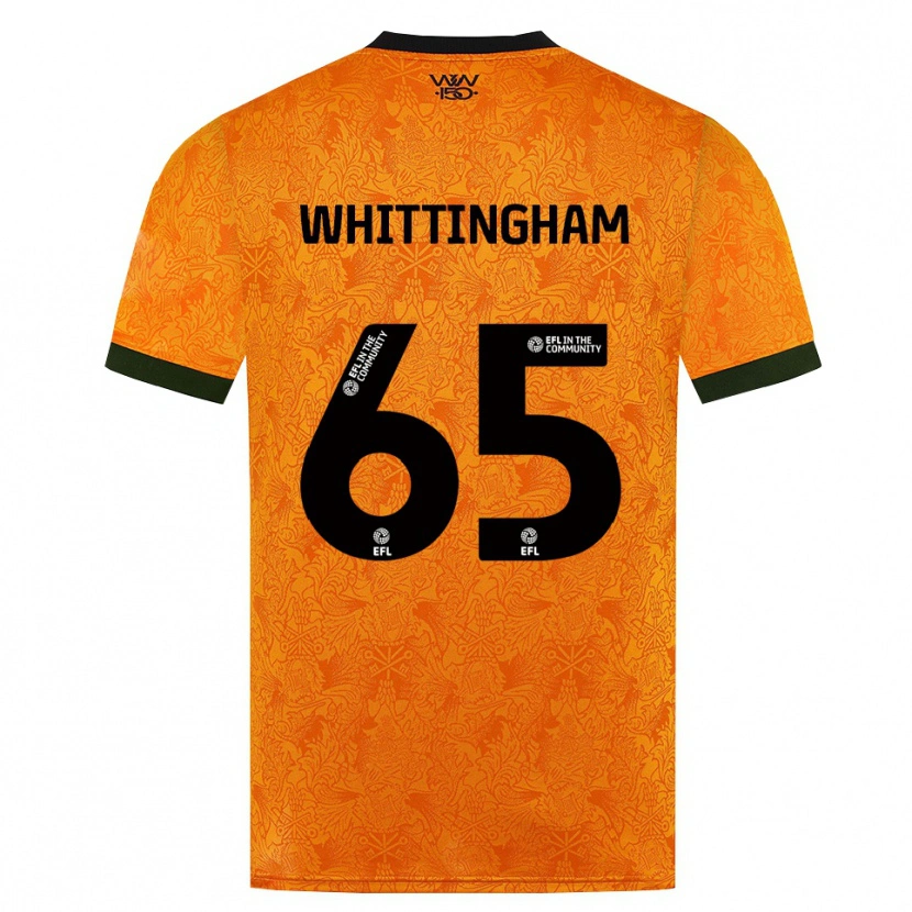 Danxen Damen Matthew Whittingham #65 Orange Schwarz Heimtrikot Trikot 2026/27 T-Shirt Österreich