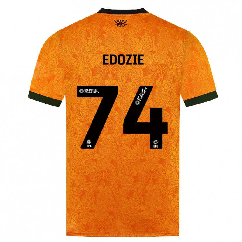 Danxen Damen Tom Edozie #74 Orange Schwarz Heimtrikot Trikot 2026/27 T-Shirt Österreich