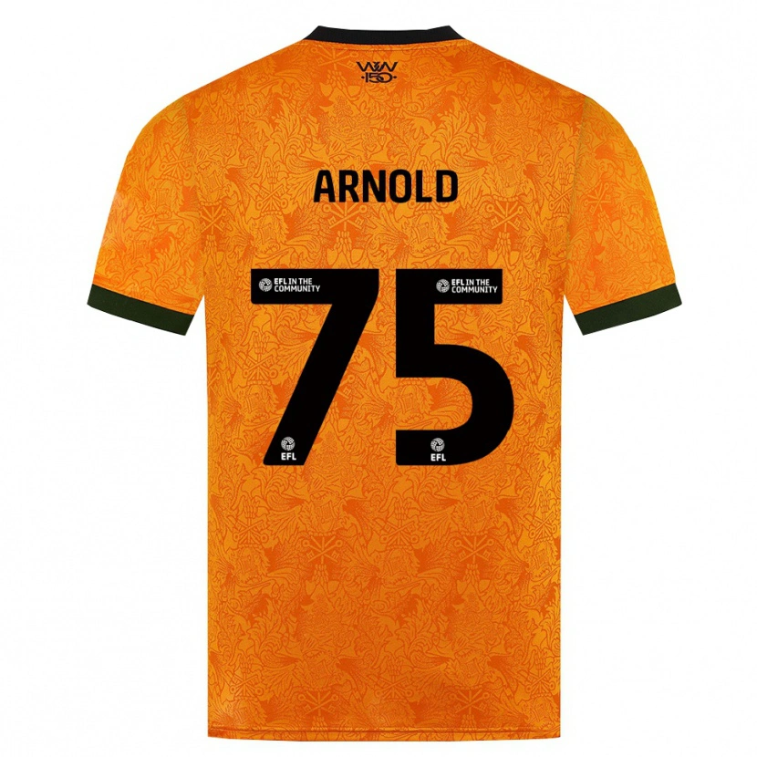 Danxen Damen Alfie Arnold #75 Orange Schwarz Heimtrikot Trikot 2026/27 T-Shirt Österreich