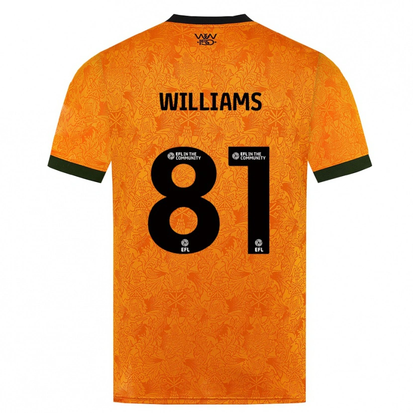 Danxen Damen Ashton Williams #81 Orange Schwarz Heimtrikot Trikot 2026/27 T-Shirt Österreich