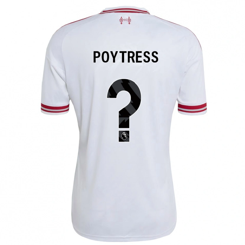 Danxen Damen Jacob Poytress #0 Rot Weiß Auswärtstrikot Trikot 2026/27 T-Shirt Österreich