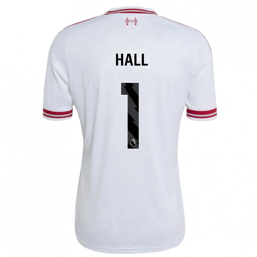 Danxen Damen Bailey Hall #1 Rot Weiß Auswärtstrikot Trikot 2026/27 T-Shirt Österreich