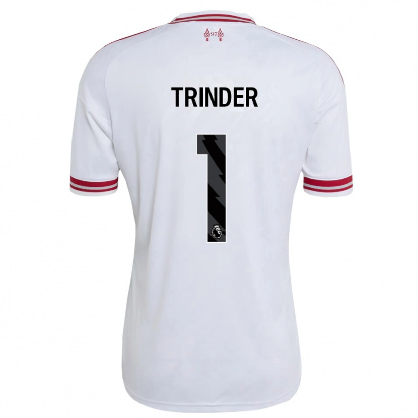 Danxen Damen Zach Trinder #1 Rot Weiß Auswärtstrikot Trikot 2026/27 T-Shirt Österreich
