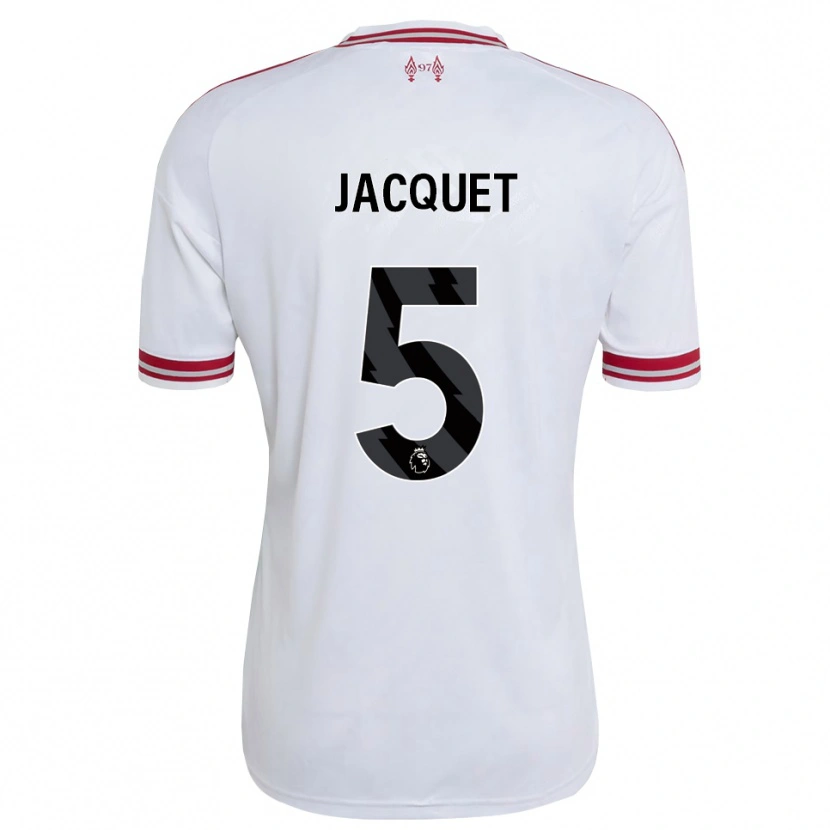 Danxen Damen Jérémy Jacquet #5 Rot Weiß Auswärtstrikot Trikot 2026/27 T-Shirt Österreich