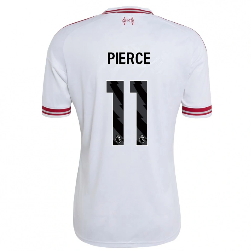 Danxen Damen Alfie Pierce #11 Rot Weiß Auswärtstrikot Trikot 2026/27 T-Shirt Österreich