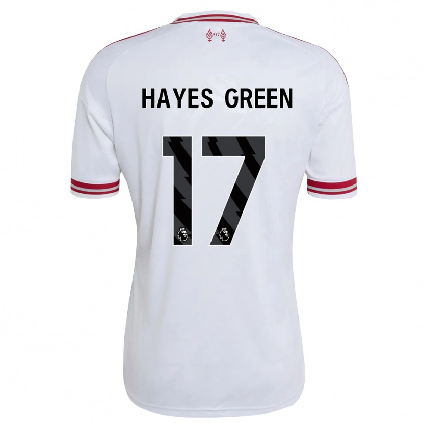 Danxen Damen Charlie Hayes-Green #17 Rot Weiß Auswärtstrikot Trikot 2026/27 T-Shirt Österreich
