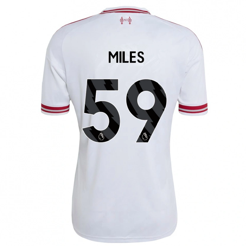 Danxen Damen Terence Miles #59 Rot Weiß Auswärtstrikot Trikot 2026/27 T-Shirt Österreich