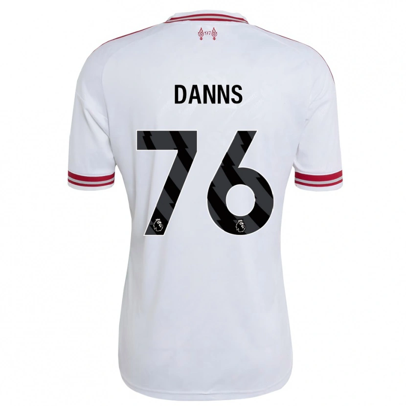 Danxen Damen Jayden Danns #76 Rot Weiß Auswärtstrikot Trikot 2026/27 T-Shirt Österreich
