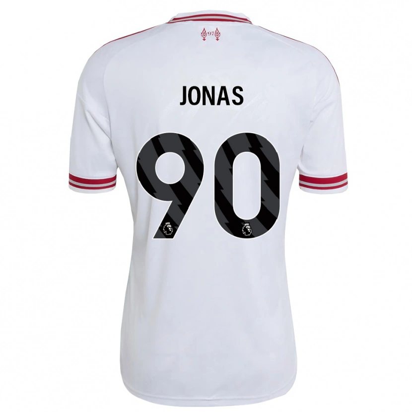 Danxen Damen Lee Jonas #90 Rot Weiß Auswärtstrikot Trikot 2026/27 T-Shirt Österreich