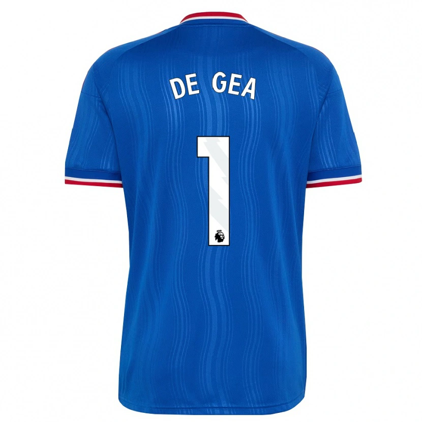 Danxen Damen David De Gea #1 Blau Weiß Rot Auswärtstrikot Trikot 2026/27 T-Shirt Österreich