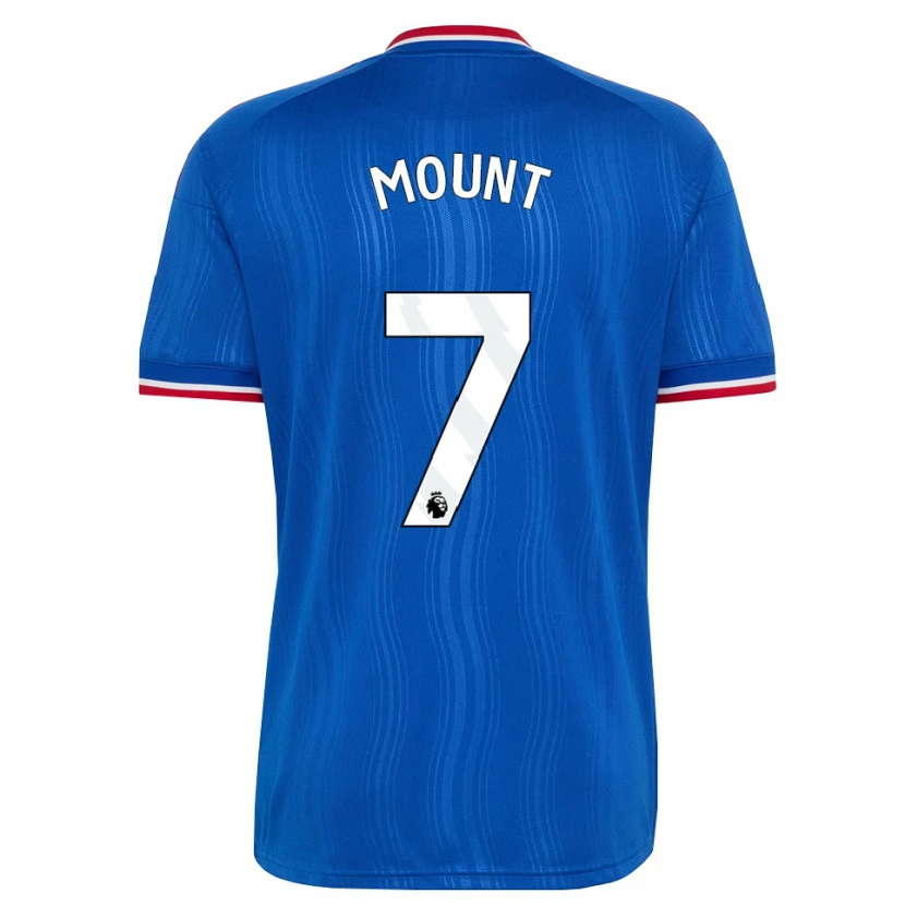 Danxen Damen Mason Mount #7 Blau Weiß Rot Auswärtstrikot Trikot 2026/27 T-Shirt Österreich