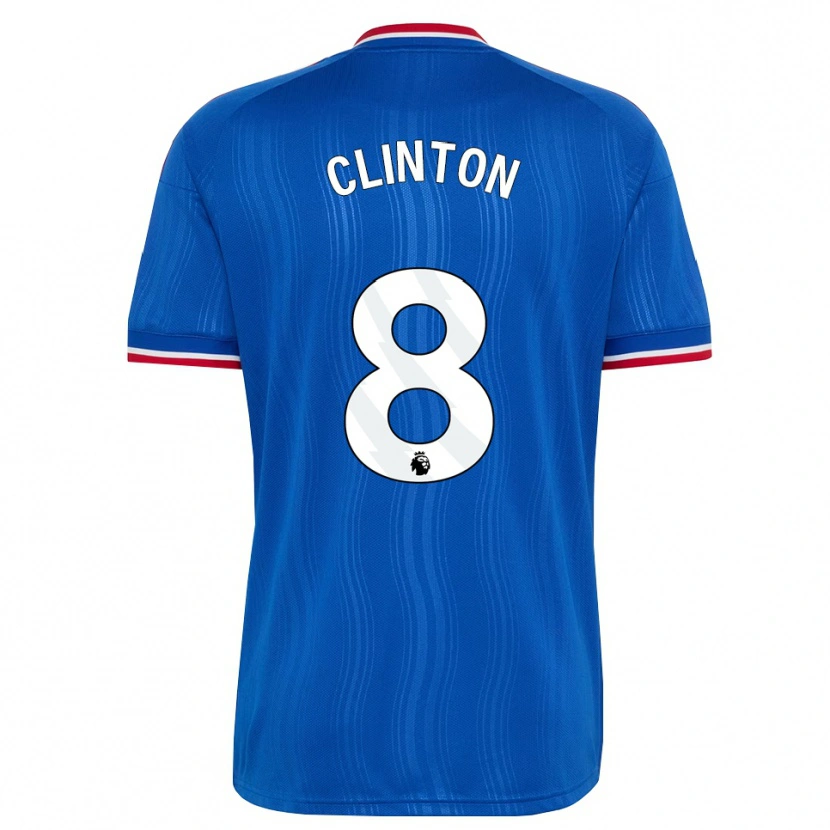 Danxen Damen Grace Clinton #8 Blau Weiß Rot Auswärtstrikot Trikot 2026/27 T-Shirt Österreich