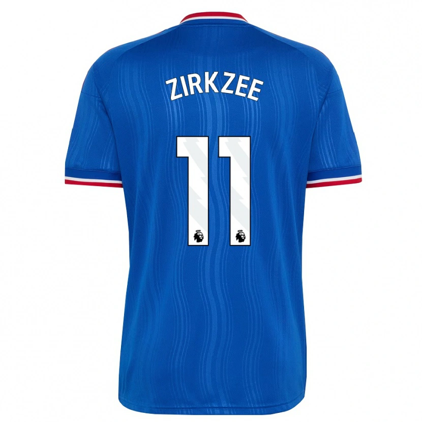 Danxen Damen Joshua Zirkzee #11 Blau Weiß Rot Auswärtstrikot Trikot 2026/27 T-Shirt Österreich