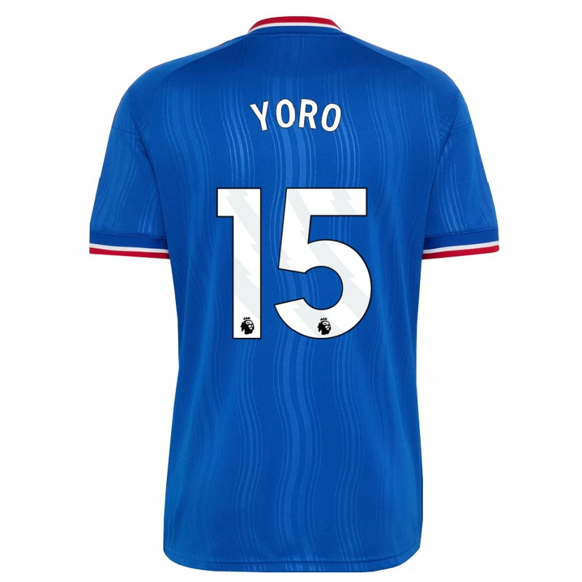Danxen Damen Leny Yoro #15 Blau Weiß Rot Auswärtstrikot Trikot 2026/27 T-Shirt Österreich