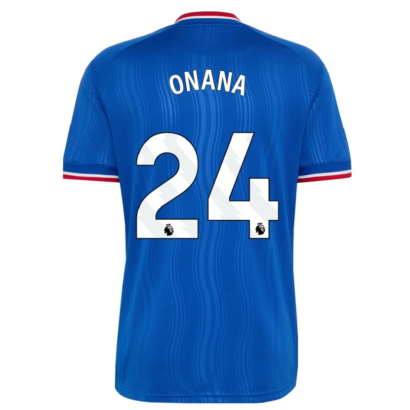 Danxen Damen Andre Onana #24 Blau Weiß Rot Auswärtstrikot Trikot 2026/27 T-Shirt Österreich