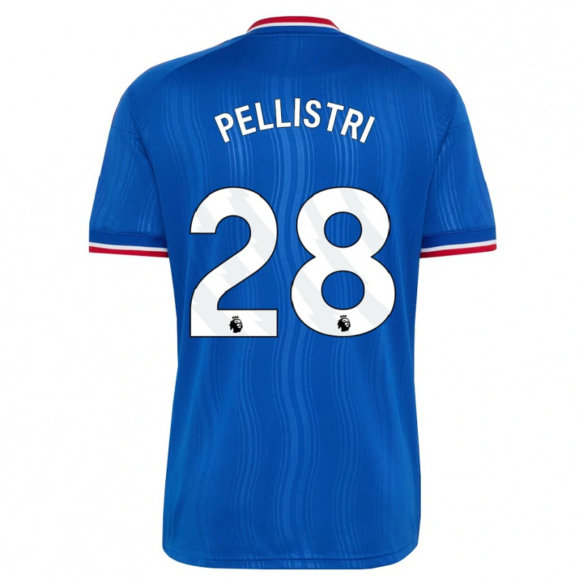 Danxen Damen Facundo Pellistri #28 Blau Weiß Rot Auswärtstrikot Trikot 2026/27 T-Shirt Österreich