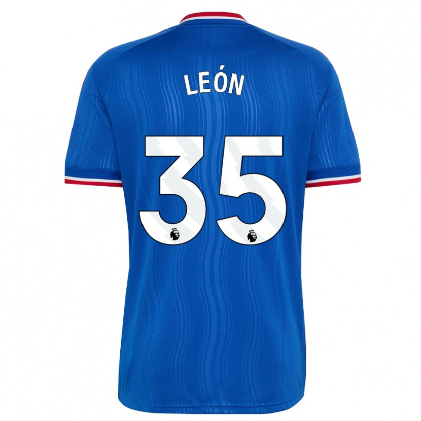 Danxen Damen Diego León #35 Blau Weiß Rot Auswärtstrikot Trikot 2026/27 T-Shirt Österreich