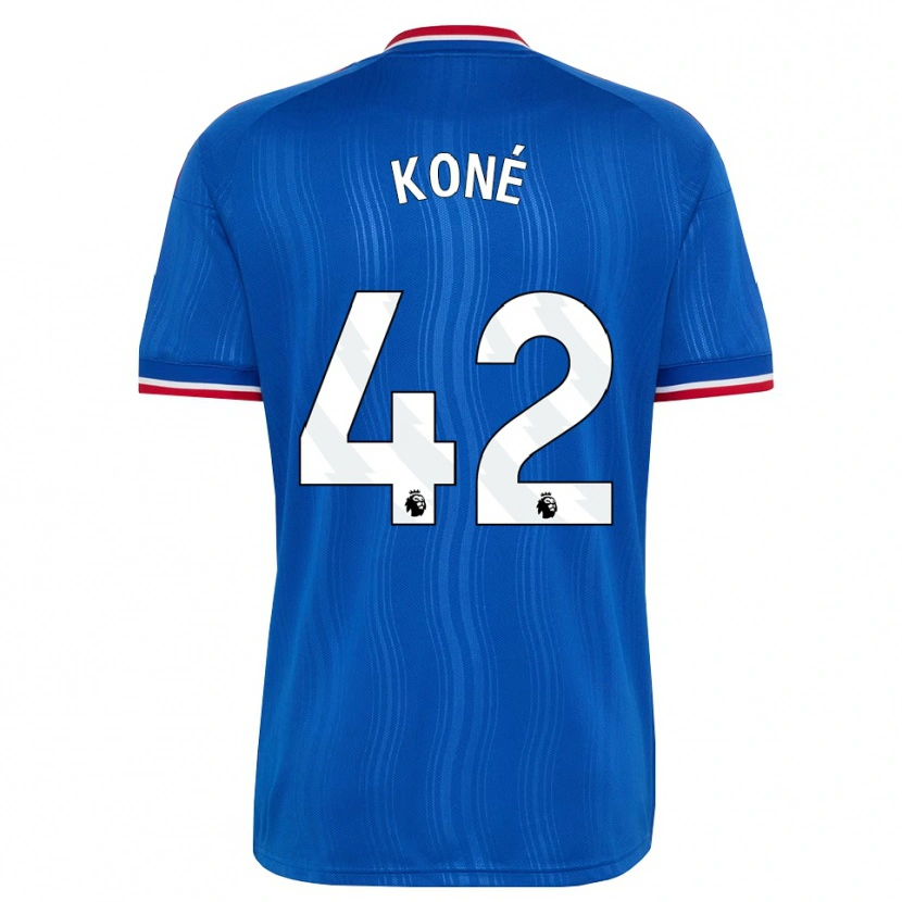 Danxen Damen Sékou Koné #42 Blau Weiß Rot Auswärtstrikot Trikot 2026/27 T-Shirt Österreich