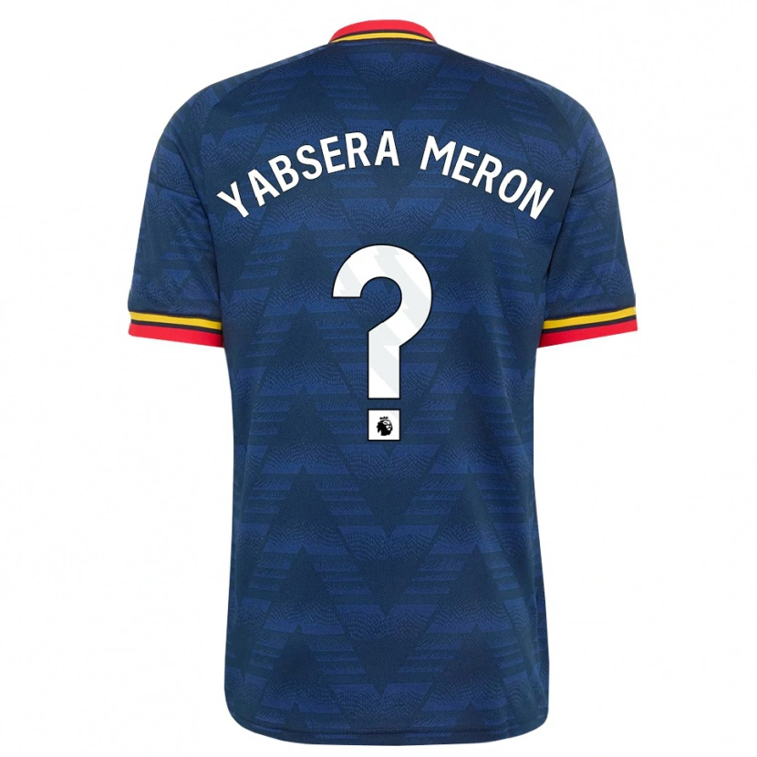 Danxen Damen Yabsera Meron #0 Mitternachtsblau Gelb Rot Auswärtstrikot Trikot 2026/27 T-Shirt Österreich