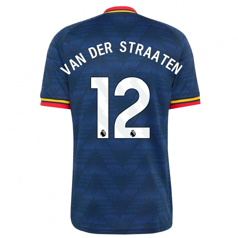 Danxen Damen Zachary Van Der Straaten #12 Mitternachtsblau Gelb Rot Auswärtstrikot Trikot 2026/27 T-Shirt Österreich