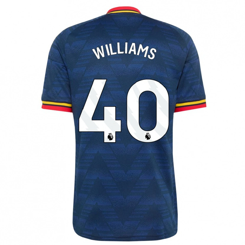 Danxen Damen Naomi Williams #40 Mitternachtsblau Gelb Rot Auswärtstrikot Trikot 2026/27 T-Shirt Österreich