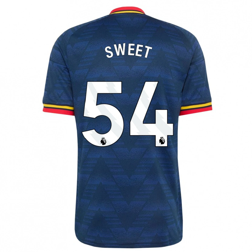 Danxen Damen Will Sweet #54 Mitternachtsblau Gelb Rot Auswärtstrikot Trikot 2026/27 T-Shirt Österreich