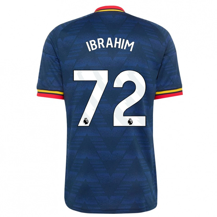 Danxen Damen Ife Ibrahim #72 Mitternachtsblau Gelb Rot Auswärtstrikot Trikot 2026/27 T-Shirt Österreich