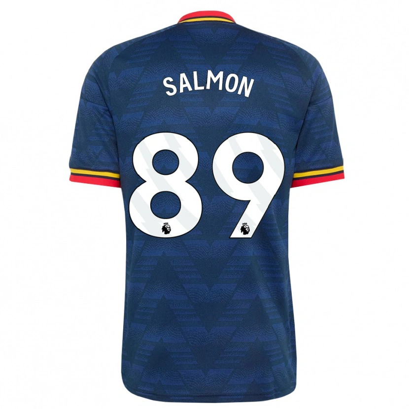 Danxen Damen Marli Salmon #89 Mitternachtsblau Gelb Rot Auswärtstrikot Trikot 2026/27 T-Shirt Österreich