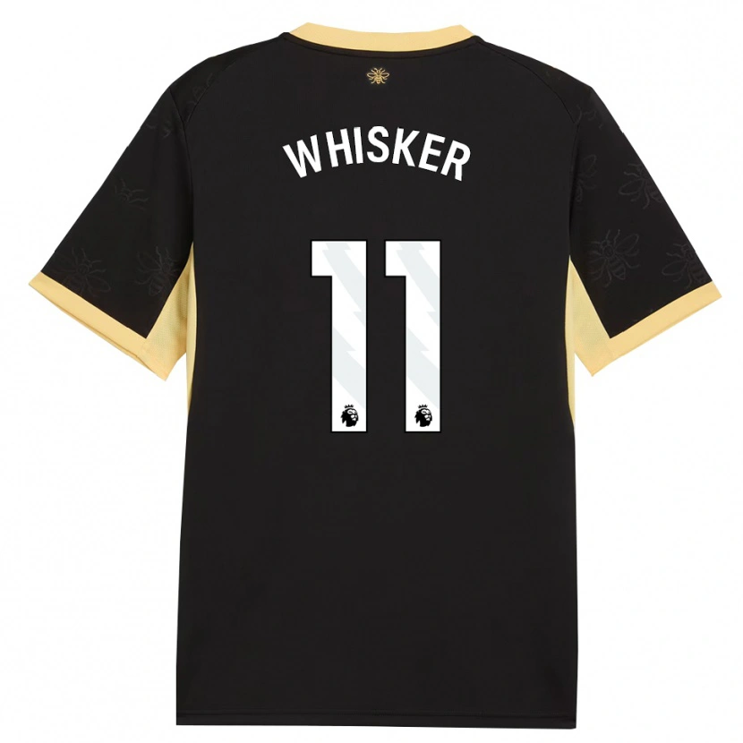 Danxen Damen Timeo Whisker #11 Schwarz Gelb Auswärtstrikot Trikot 2026/27 T-Shirt Österreich