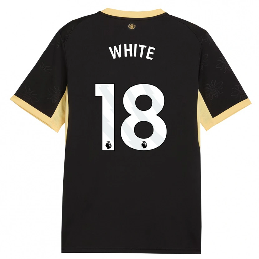 Danxen Damen Ellen White #18 Schwarz Gelb Auswärtstrikot Trikot 2026/27 T-Shirt Österreich