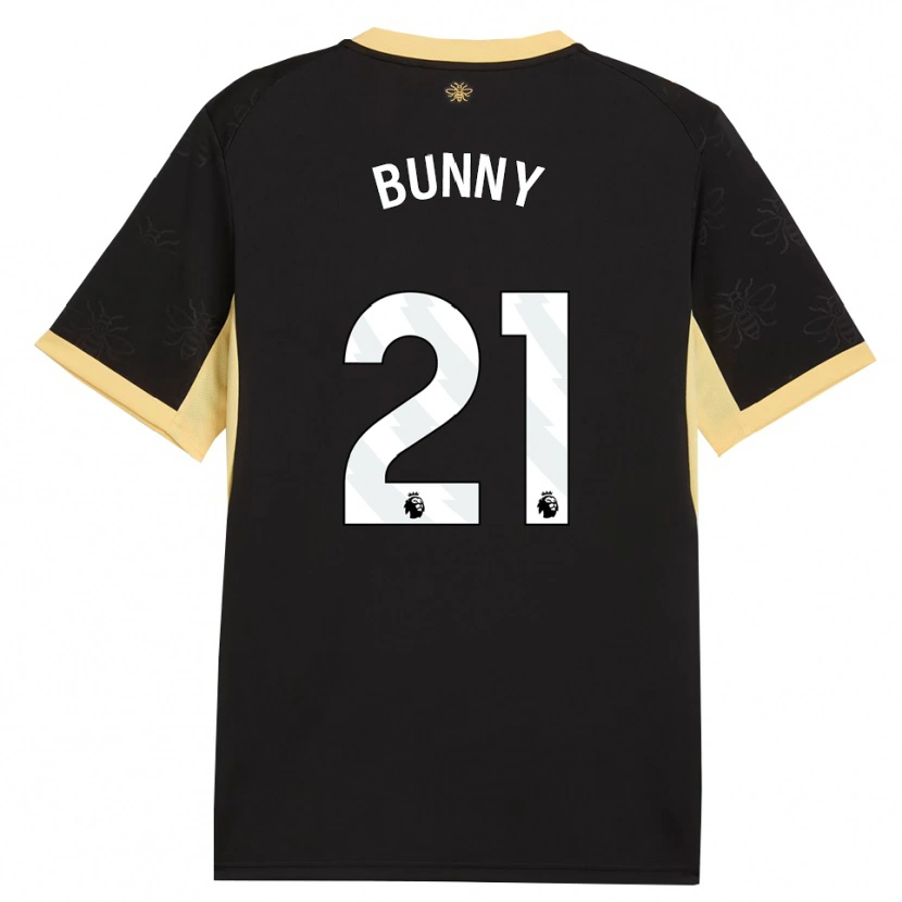 Danxen Damen Khadija Shaw #21 Schwarz Gelb Auswärtstrikot Trikot 2026/27 T-Shirt Österreich
