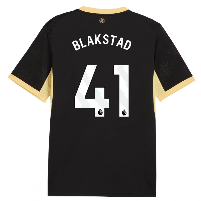 Danxen Damen Julie Blakstad #41 Schwarz Gelb Auswärtstrikot Trikot 2026/27 T-Shirt Österreich