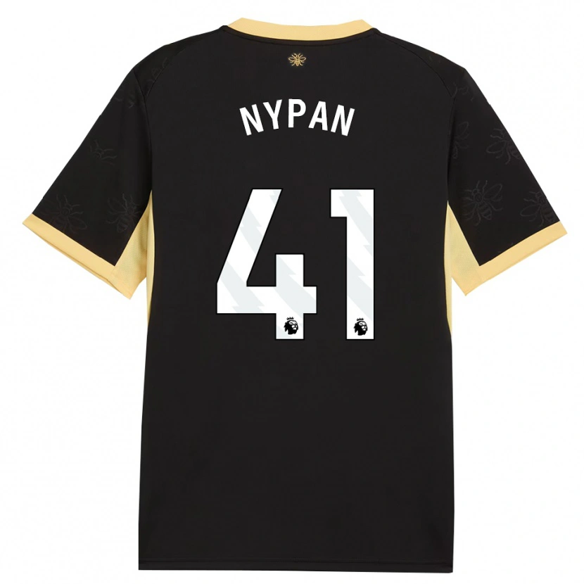 Danxen Damen Sverre Nypan #41 Schwarz Gelb Auswärtstrikot Trikot 2026/27 T-Shirt Österreich