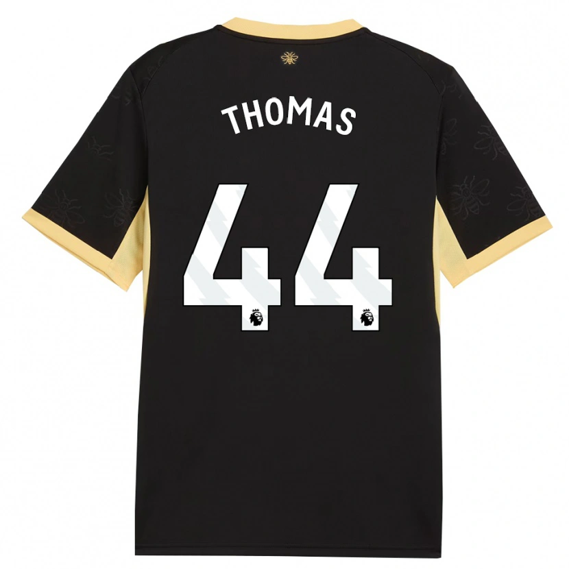 Danxen Damen Codie Thomas #44 Schwarz Gelb Auswärtstrikot Trikot 2026/27 T-Shirt Österreich