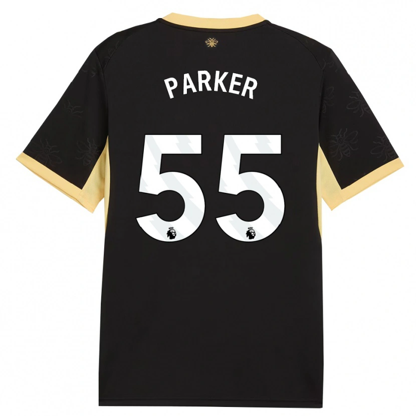 Danxen Damen Harrison Parker #55 Schwarz Gelb Auswärtstrikot Trikot 2026/27 T-Shirt Österreich
