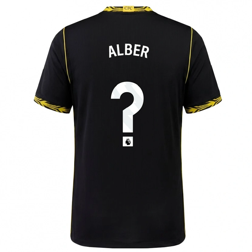 Danxen Damen Mara Alber #0 Schwarz Gelb Auswärtstrikot Trikot 2026/27 T-Shirt Österreich