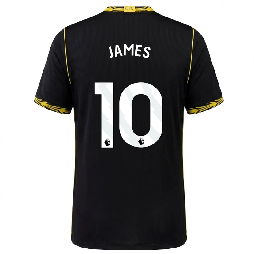 Danxen Damen Lauren James #10 Schwarz Gelb Auswärtstrikot Trikot 2026/27 T-Shirt Österreich
