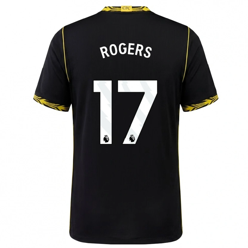 Danxen Damen Morgan Rogers #17 Schwarz Gelb Auswärtstrikot Trikot 2026/27 T-Shirt Österreich