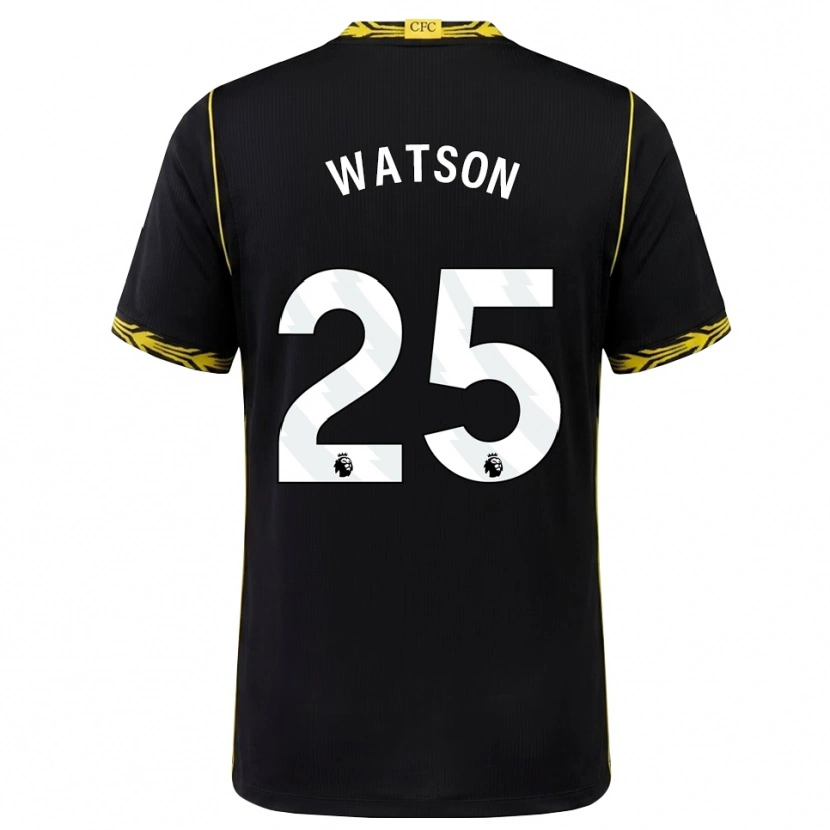 Danxen Damen Lucy Watson #25 Schwarz Gelb Auswärtstrikot Trikot 2026/27 T-Shirt Österreich
