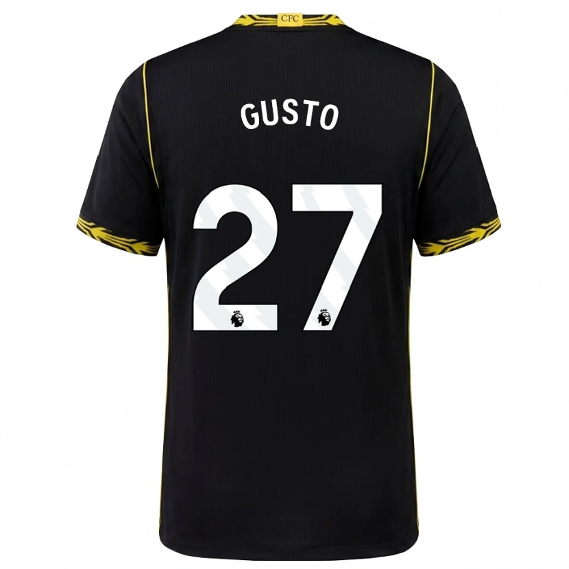 Danxen Damen Malo Gusto #27 Schwarz Gelb Auswärtstrikot Trikot 2026/27 T-Shirt Österreich