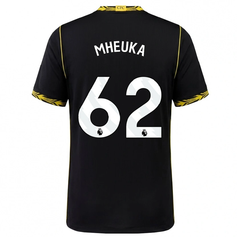 Danxen Damen Shumaira Mheuka #62 Schwarz Gelb Auswärtstrikot Trikot 2026/27 T-Shirt Österreich