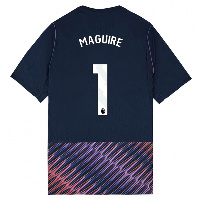 Danxen Damen Aaron Maguire #1 Königlich Blau Weiß Auswärtstrikot Trikot 2026/27 T-Shirt Österreich