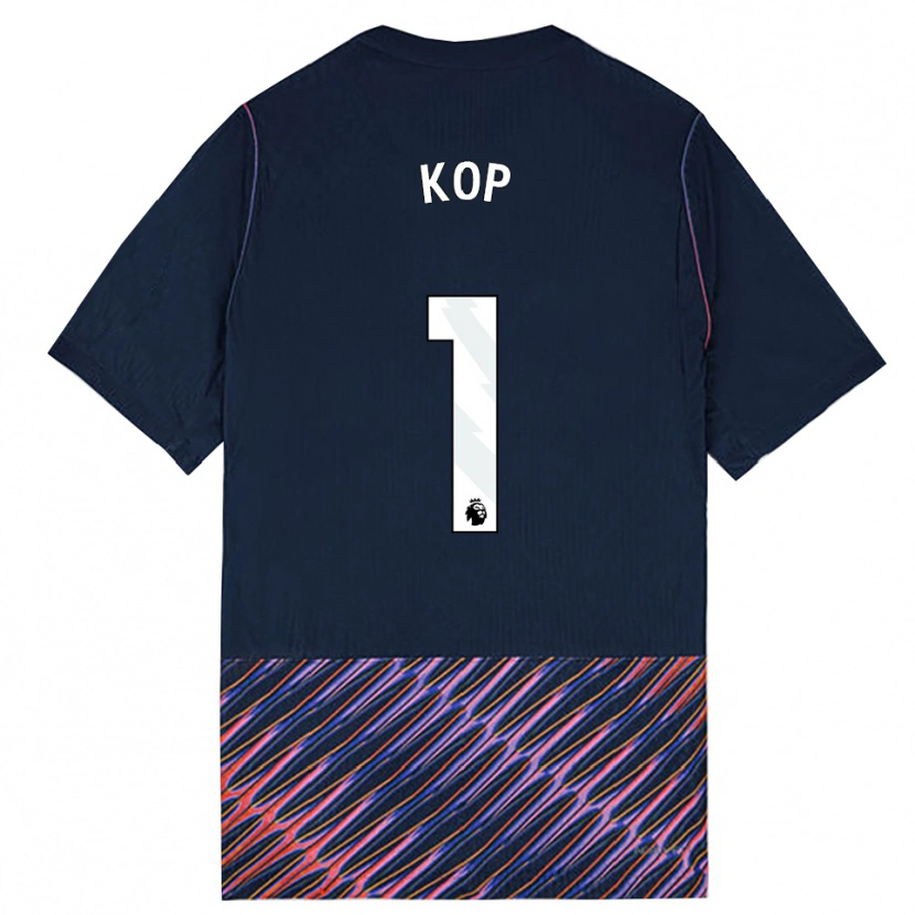 Danxen Damen Lize Kop #1 Königlich Blau Weiß Auswärtstrikot Trikot 2026/27 T-Shirt Österreich