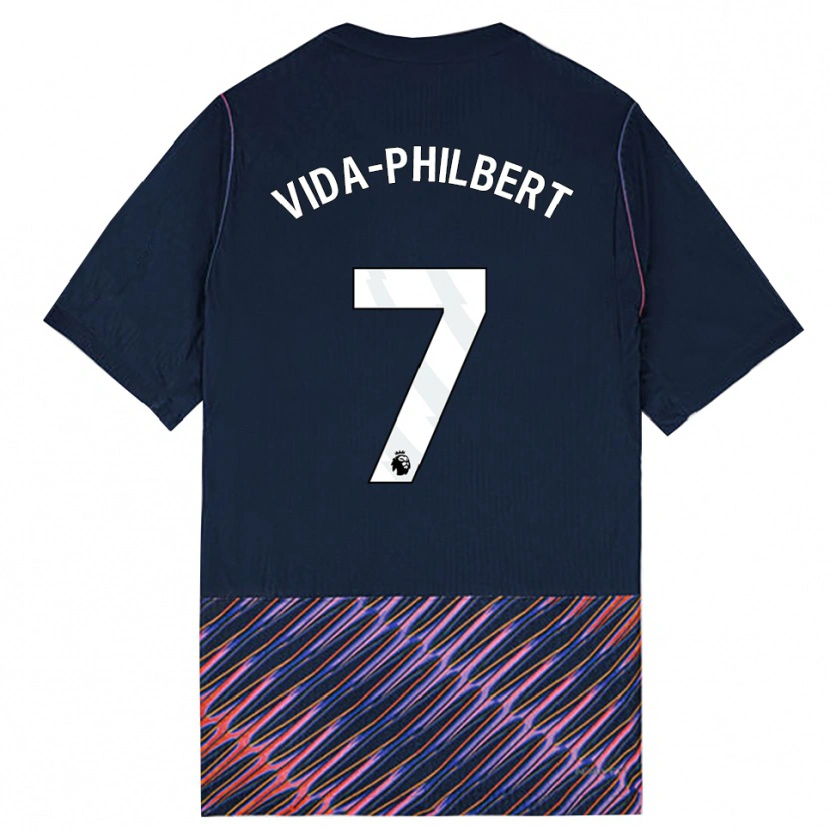 Danxen Damen Joel Philbert #7 Königlich Blau Weiß Auswärtstrikot Trikot 2026/27 T-Shirt Österreich