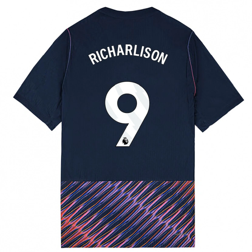 Danxen Damen Richarlison De Andrade #9 Königlich Blau Weiß Auswärtstrikot Trikot 2026/27 T-Shirt Österreich