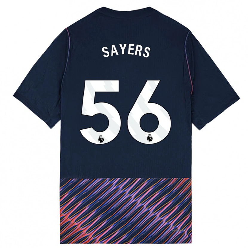 Danxen Damen Charlie Sayers #56 Königlich Blau Weiß Auswärtstrikot Trikot 2026/27 T-Shirt Österreich
